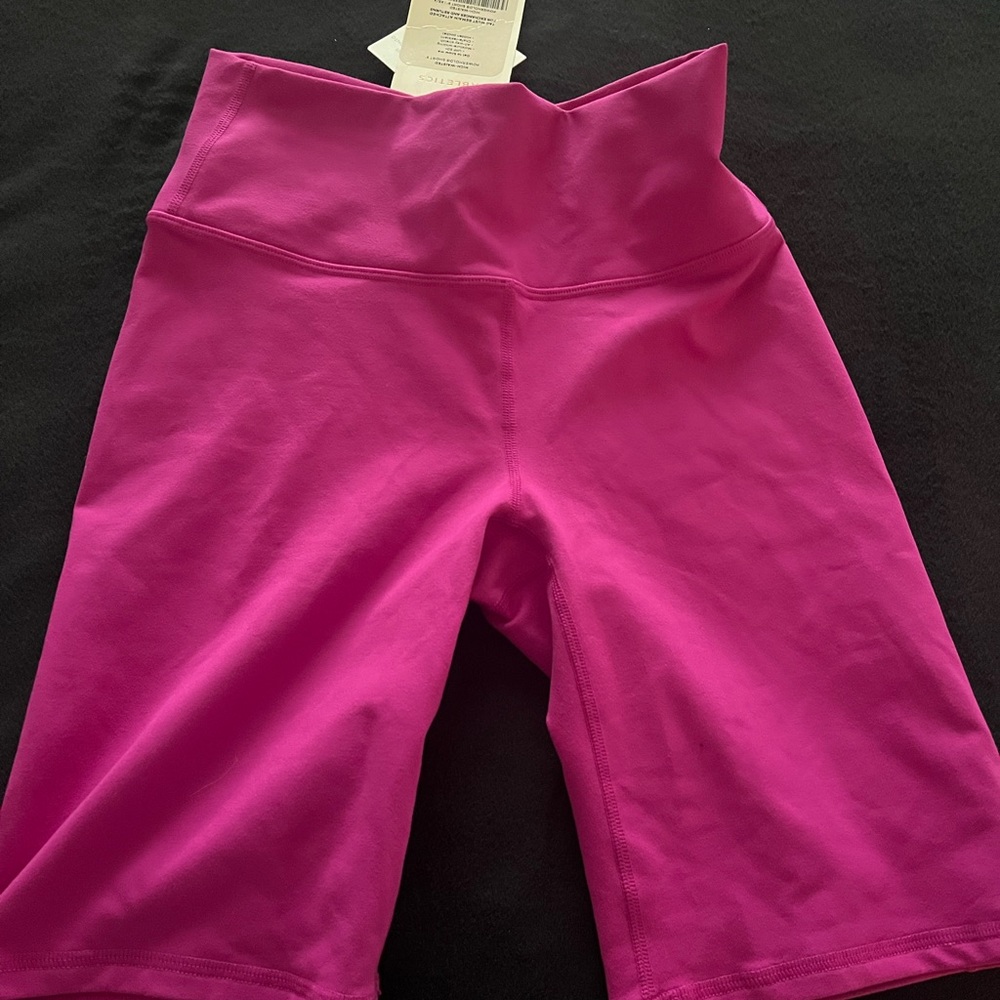 Brand New Fabletics Vibrant Pink Workout Shorts